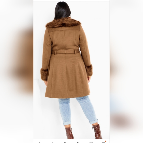 City Chic Coat - Picture 2 of 6